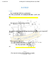 Danh Pháp Tên Gọi Các Hợp Chất Amin và Dị Tố môn Hóa Dược| Trường Đại học Y Dược, Đại học Quốc gia Hà Nội