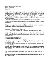 Bài Tập Ứng Dụng - Kinh Tế Chính Trị Mac | Kinh tế chính trị Mác - Lênin | Đại học Tôn Đức Thắng