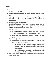 Chương 2 - Mục tiêu và Đo lường GDP | Môn Kinh tế vĩ mô - Học viện Quản lý giáo dục