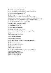 Trắc nghiệm chương 1: Mạng máy tính - Công nghệ thông tin | Trường đại học Điện Lực