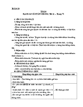 Kế hoạch bài dạy môn Toán lớp 3 - Tuần 29 - Bài 89: Luyện tập chung (tiết 1) - Sách Cánh diều