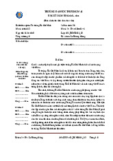 Bài thi học phần: Tư tưởng Hồ Chí Minh - Đề thi 03 | Trường Đại học Thương Mại