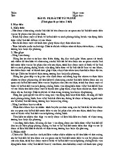 Kế hoạch bài dạy Bài 35: Hệ bài tiết ở người môn Khoa học tự nhiên lớp 8