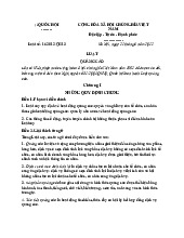 Luật quảng cáo - Quy định và chính sách 2012 môn Luật kinh tế | Đại học Công nghiệp Thực phẩm Thành phố Hồ Chí Minh