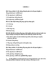 Bài tập chương 3: Phân tích mô hình AS-AD và đường tổng cầu | Trường Đại học Công nghệ thông tin và Truyền thông Việt Hàn, Đại học Đà Nẵng