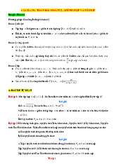 Các Dạng Toán Bài Hoán Vị Chỉnh Hợp Và Tổ Hợp Lớp 10 Có Lời Giải Chi Tiết