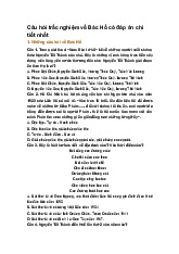 Câu hỏi trắc nghiệm về Bác Hồ có đáp án chi tiết nhất