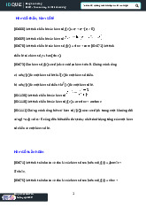 Chương 1: Tính Chẵn Lẻ và Tuần Hoàn của Hàm Số - Giải Tích 1. Môn Giải tích 1 (GT01) | Trường Đại học Giao thông Vận tải.