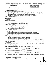 Đề cương cuối học kỳ 1 Toán 12 năm 2025 – 2026 trường THPT Sơn Động 3 – Bắc Ninh