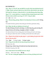 Bài thi thử số 2 môn Kế toán tài chính | Trường Quốc tế - Đại học Quốc gia Hà Nội