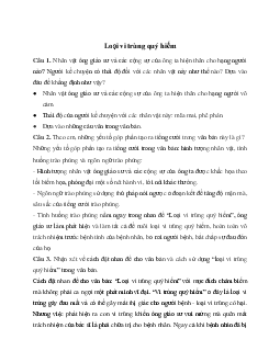 Soạn bài Loại vi trùng quý hiếm - Chân trời sáng tạo