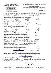 Đề giữa học kỳ 2 Toán 6 năm 2024 – 2025 trường THCS Trần Phú – Quảng Nam có đáp án