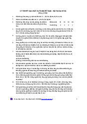 Lý thuyết môn xác suất thống kê| Đại học Kinh tế Quốc Dân