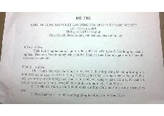 Đề thi cuối kỳ học phần Áp dụng pháp luật lao động vào quản lý doanh nghiệp năm 2024 - 2025 | Đại học Luật Thành phố Hồ Chí Minh