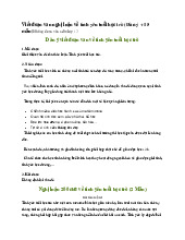 Viết đoạn văn nghị luận về tình yêu tuổi học trò  - Ngữ văn 12