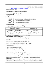 Đề Cương Ôn Tập Học Kỳ 2 Toán 9 Năm Học 2025-2026