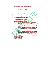 Công Thức Kinh Tế Vĩ Mô - Tóm Tắt và Hướng Dẫn Chi Tiết