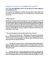 Chương 1 Tổng Quan về Marketing Quốc Tế | Môn Marketing quốc tế - Đại học Kinh Tế Quốc Dân