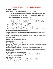 Tìm cực trị của hàm số | Chuyên đề Toán 12