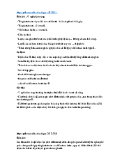 Case lâm sàng môn Dược lý  | Trường Đại học Y khoa Phạm Ngọc Thạch