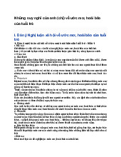 Những suy nghĩ của anh (chị) về ước mơ, hoài bão của tuổi trẻ - Ngữ văn 11