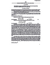 Bài 1: Khảo sát giao thoa ánh sáng và xác định bước sóng ánh sáng