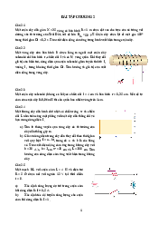Bài tập Chương 2 - Vật lý đại cương 2 | Trường Đại học Công nghệ, Đại học Quốc gia Hà Nội