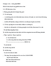 Note Chương 3: Các Phương Pháp và Kỹ Thuật Cơ Bản | Môn Kiểm toán tài chính - Học viện Chính sách và Phát triển