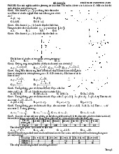 20 đề ôn tập cuối kì 1 Toán 12 năm 2024 – 2025 trường THCS&THPT Hoa Sen – TP HCM