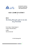 Báo cáo Nhập môn Hệ thống thông tin QL  - Tài liệu tham khảo | Đại học Hoa Sen