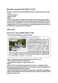 Giải GDCD 7 Bài 9: Quản lí tiền| Chân trời sáng tạo