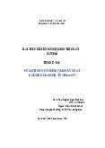 Quản trị chất lượng  - Tài liệu tham khảo | Đại học Hoa Sen