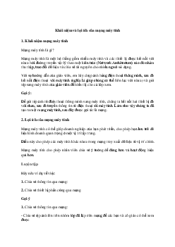 Giải Tin học 6 Bài 1: Khái niệm và lợi ích của mạng máy tính | Cánh diều