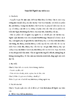 Soạn bài: Người mẹ vườn cau Ngữ Văn 8 | Cánh diều