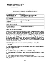 Đề cương chi tiết môn học thống kê ứng dụng | Trường Đại học Kinh tế – Luật