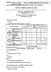 241 Khởi Nghiệp Sáng Tạo - Đề Cương Chi Tiết Học Phần | Đại học Văn Lang