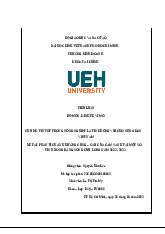 Tiểu luận Kinh Tế Vi Mô: Phân Tích Cung - Cầu Cam Sành | Kinh tế vĩ mô | Trường Đại học kinh tế Thành Phố Hồ Chí Minh