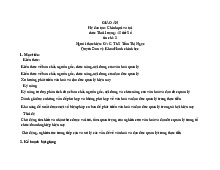 Giáo án môn Môn Quản lí công | Học viện Hành chính Quốc gia