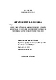 Chuyên đề thực tập cuối khóa - Luật kinh tế | Trường đại học Luật, đại học Huế