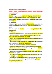 Đề cương môn Kinh tế học đại cương | Trường Đại học Sư phạm Hà Nội