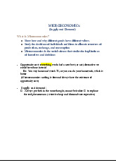 Key Concepts of Supply and Demand Analysis | Microeconomics | Trường Đại học Quốc tế, Đại học Quốc gia Thành phố Hồ Chí Minh