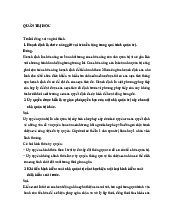 Ôn tập quản trị học căn bản | Trường đại học kinh tế - luật đại học quốc gia thành phố Hồ Chí Minh