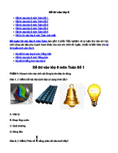 Đề thi vào lớp 6 mới nhất năm nay 2024 - có đáp án chi tiết