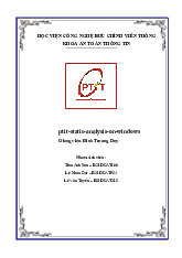Bài tập thực hành Phân tích tĩnh mã độc trên Windows môn Phân tích mã độc | Học viện Công Nghệ Bưu Chính Viễn Thông
