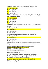 Trắc nghiệm dịch tễ học | Đại học Y dược thành phố Hồ Chí Minh