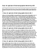 Đoạn văn nghị luận về hiện tượng nghiện Internet hay nhất | Ngữ văn 9