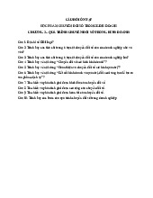 Câu Hỏi Ôn Tập - Chương 3: Chuyển Đổi Số Trong Kinh Doanh | Đại học Thương Mại