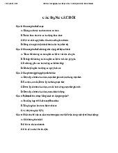 100 câu hỏi trắc nghiệm môn Hóa Dược| Trường Đại học Y Dược, Đại học Quốc gia Hà Nội