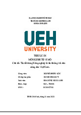 Bài Tiểu luận: Tình Hình Giá Bưởi Diễn | Kinh tế vĩ mô | Trường Đại học kinh tế Thành Phố Hồ Chí Minh