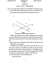 Bài tập 1 Cung - Cầu và ứng dụng môn Kinh tế vi mô | Trường Đại học Kinh Tế Quốc Dân